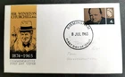 Great Britain 1965 Sir Winston Churchill FDC with a Birmingham  Postmark