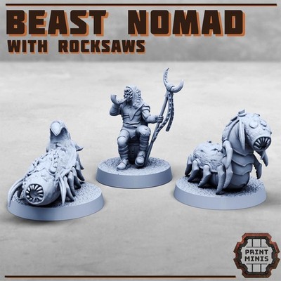 Beast Nomad - mit Steinsägen