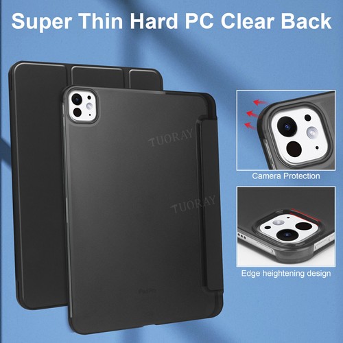 Case For Apple iPad Air Pro 11 13 2024 Air 13 11 2025 Stand Tablet Cover Book - Picture 26 of 67