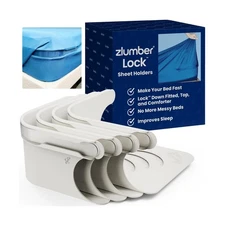 The Original USA Patented ZlumberLock – Secure Sheet Holder with Heavy-Dut