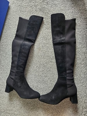 Stuart Weitzman 40 Gillian 60 City Boot Black