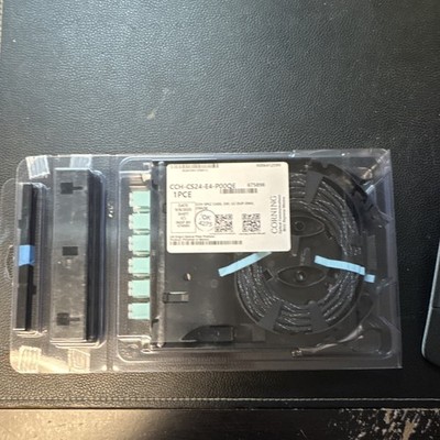 Corning CCH-CS24-E4-P000E Fiber Optic Cassette 24F LC Duplex Female OM4