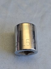 Craftsman 44306 15mm 12pt Socket 3/8" Drive -VV- Series Made in USA