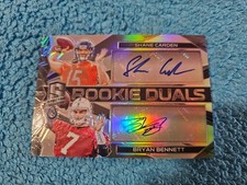 2015 Spectra Rookie Dual Autograph Shane Carden / Bryan Bennett 145/199 #238