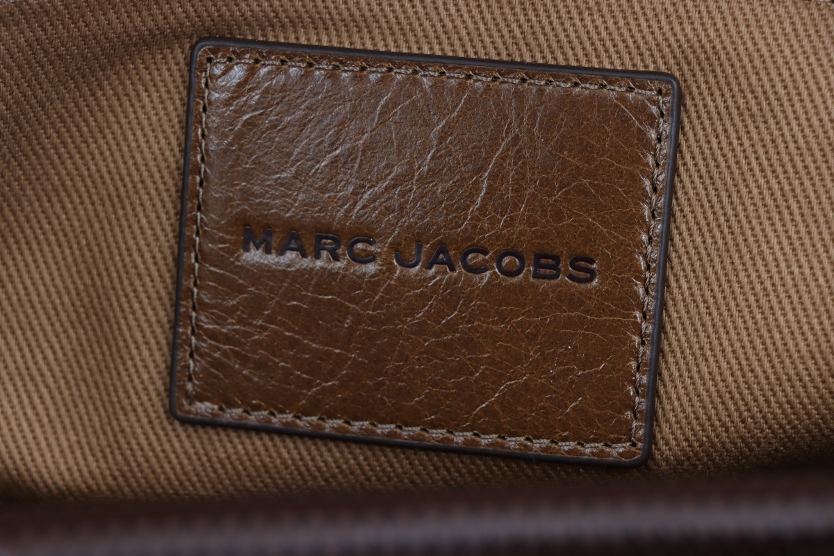 MARC JACOBS PATCHWORK LEATHER SHOULDER BAG BROWN … - image 7