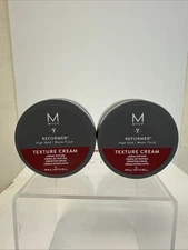 2  Paul Mitchell Mitch Reformer High Hold, Matte finish TEXTURE CREAM 3 Oz Duo