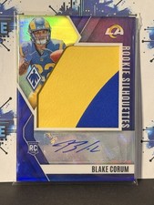 2024 Panini Phoenix - Rookie Sihouettes Blake Corum RPA Rookie Silhouettes