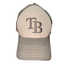 Tampa Bay Rays New Era 39Thirty Fitted Hat Medium-Large Grey MLB Baseball Cap