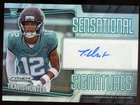 Travis Hunter 2025 Panini Prizm Rookie Silver Auto /149 Sensational Signatures