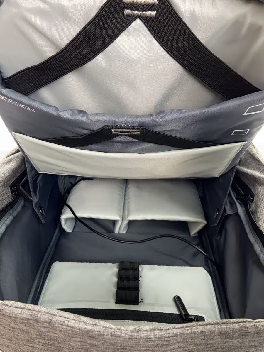 XDDESIGN Backpack Gray Solid Color - image 6