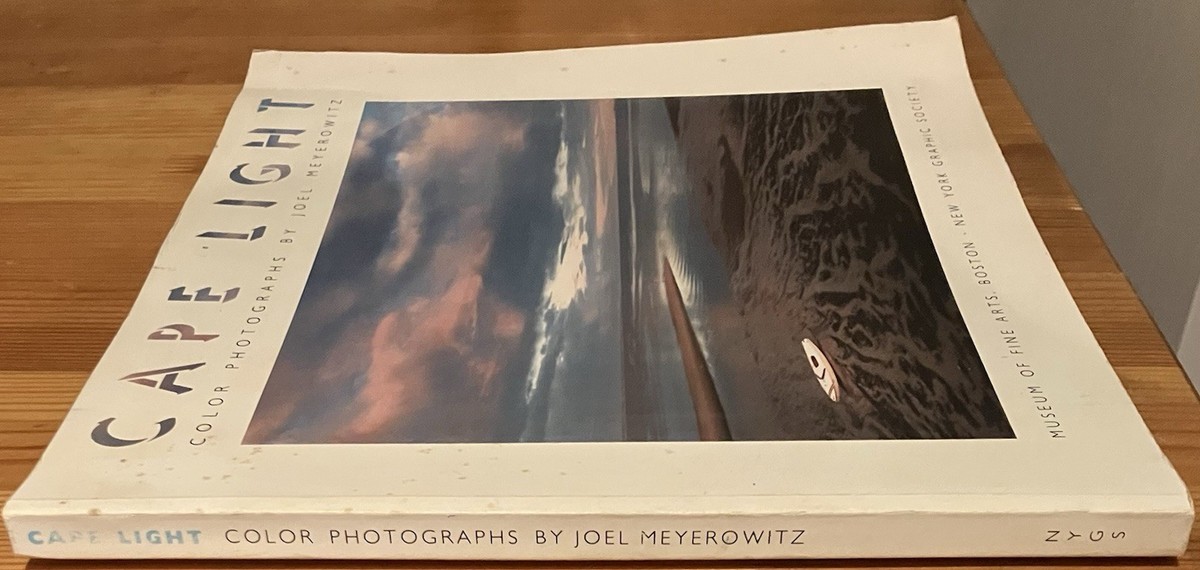 SIGNED BY AUTHOR Cape Light Color Photographs by Joel Meyerowitz