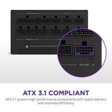 NZXT C 850W ATX 3.1 80 Plus Gold Fully Modular Power Supply 3
