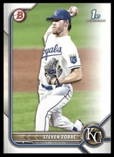 Steven Zobac 2022 Bowman Draft Kansas City Royals #BD-101