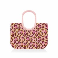 Reisenthel Loopshopper L Einkaufstasche Shopper Tasche Smiley Leo Blush 25 L