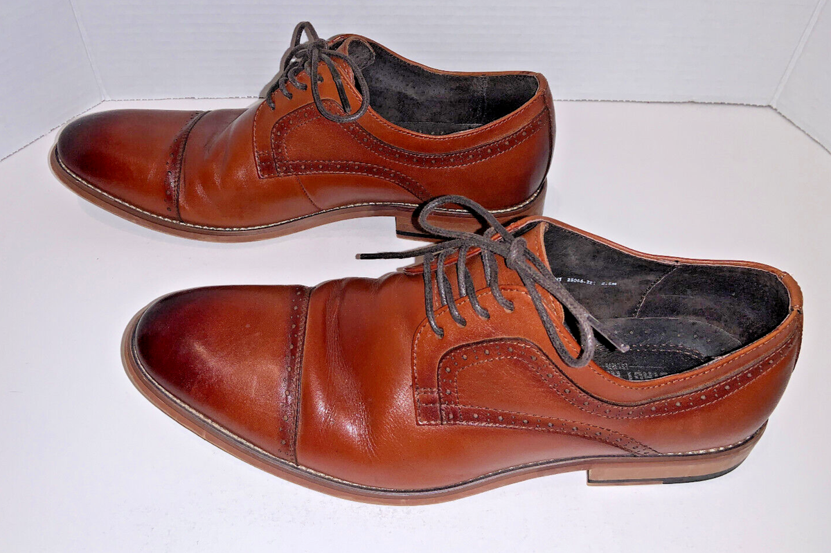 Men\'s Brown Dickinson Cap-Toe Lace-up Oxford Amazon.com | Stacy Adams Men main image 2