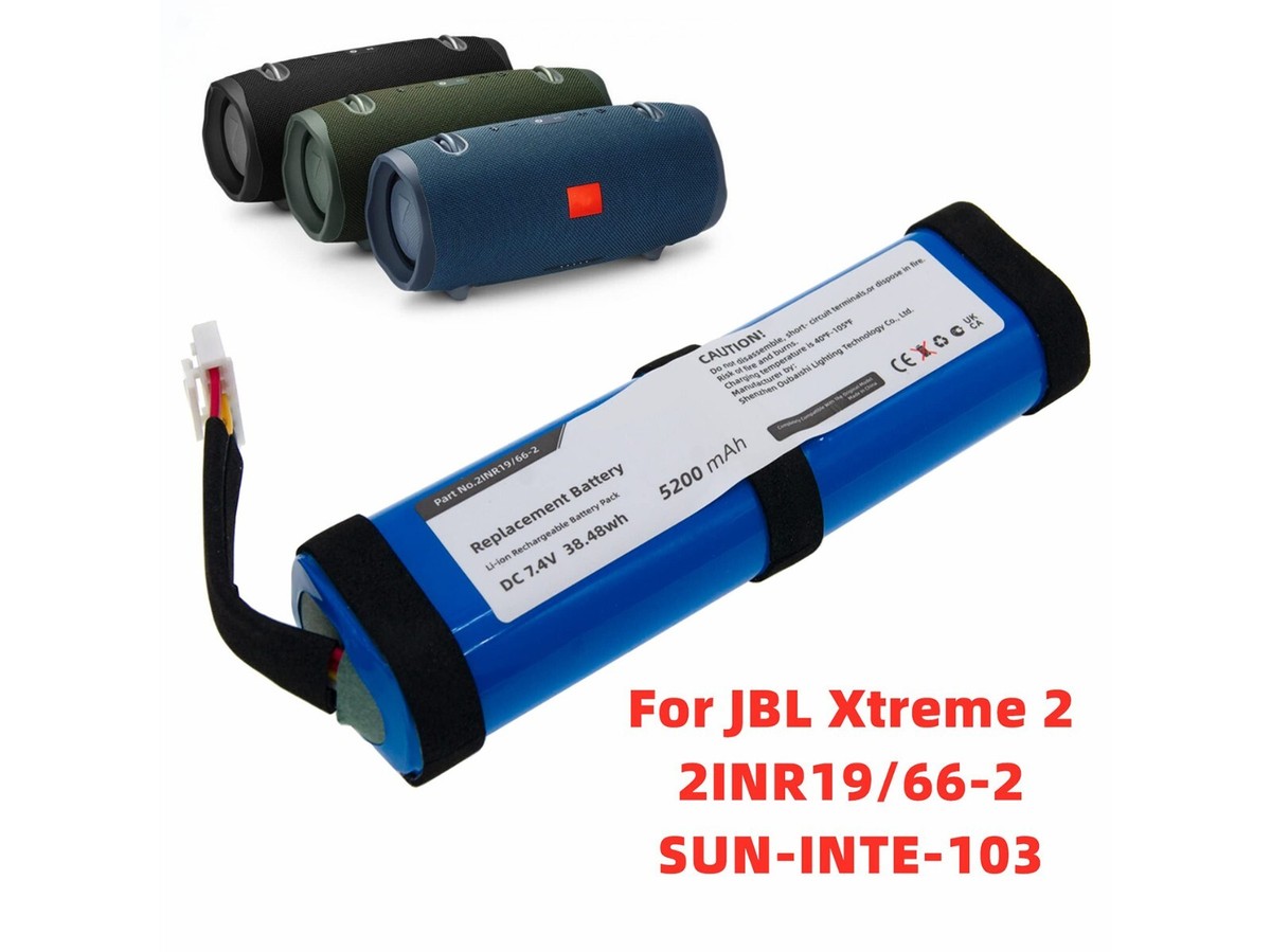 5200mAh Li-Polymer Replacement Battery for JBL Xtreme 2