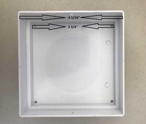 2/4/6/8/12-Pc Square Solar Post Cap Lights Fence Mount (Only for 4"x4" Posts) - Picture 21 of 23