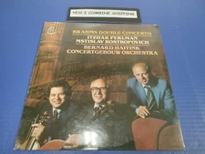 SEALED: BRAHMS: Double Concerto Perlman / Rostropovich / Haitink - 1980 LP