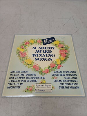 12 Oscar Winners - Academy Award Winning Songs LP Readers Digest RDA 74-D1