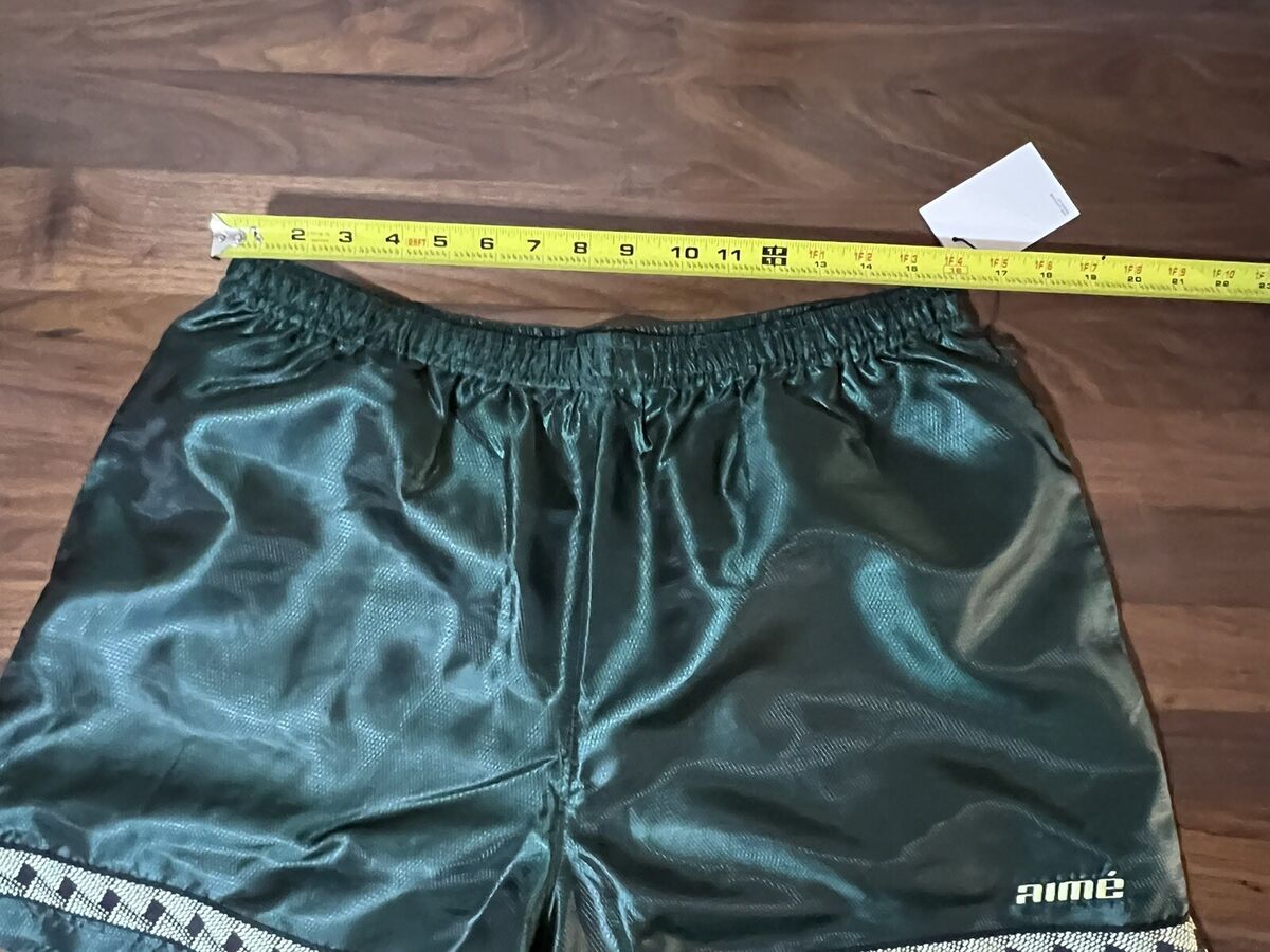 Aime Leon Dore ALD Aimé Soccer Short in Pine Grove (Green Aime Leon Dore ALD Aimé Soccer Short in Pine Grove (Green