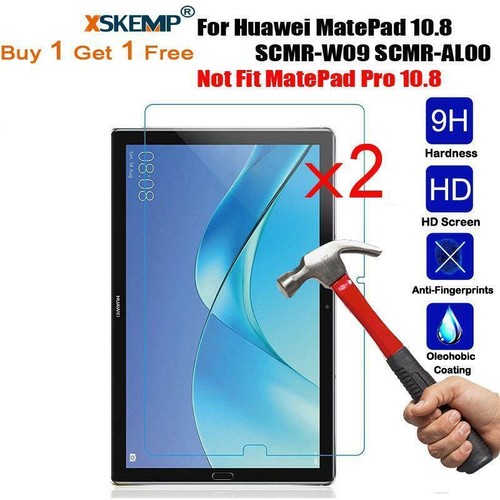 2X Tempered Glass Screen Protector Film For Huawei M5 Lite 8.0/10.0 C5 8.0/10.0 - Picture 26 of 28