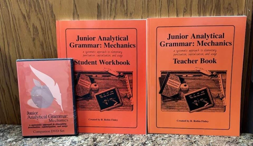 Junior Analytical Grammar: Mechanics Package (Student, Teacher, DVD) Brand New! - Image 2 of 3