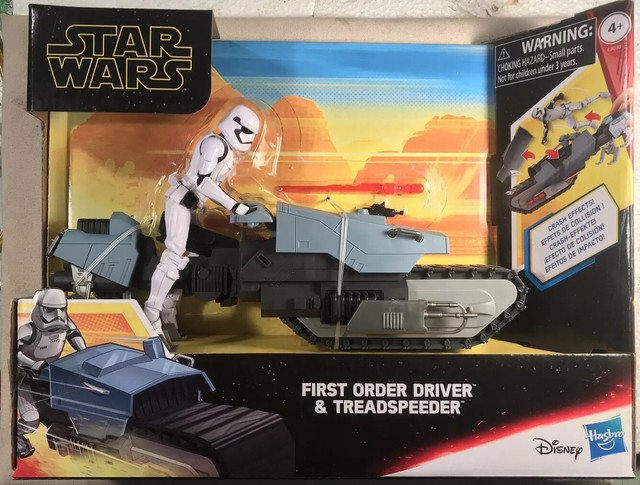 Star Wars Galaxy of Adventures First Order Treadspeeder | eBay