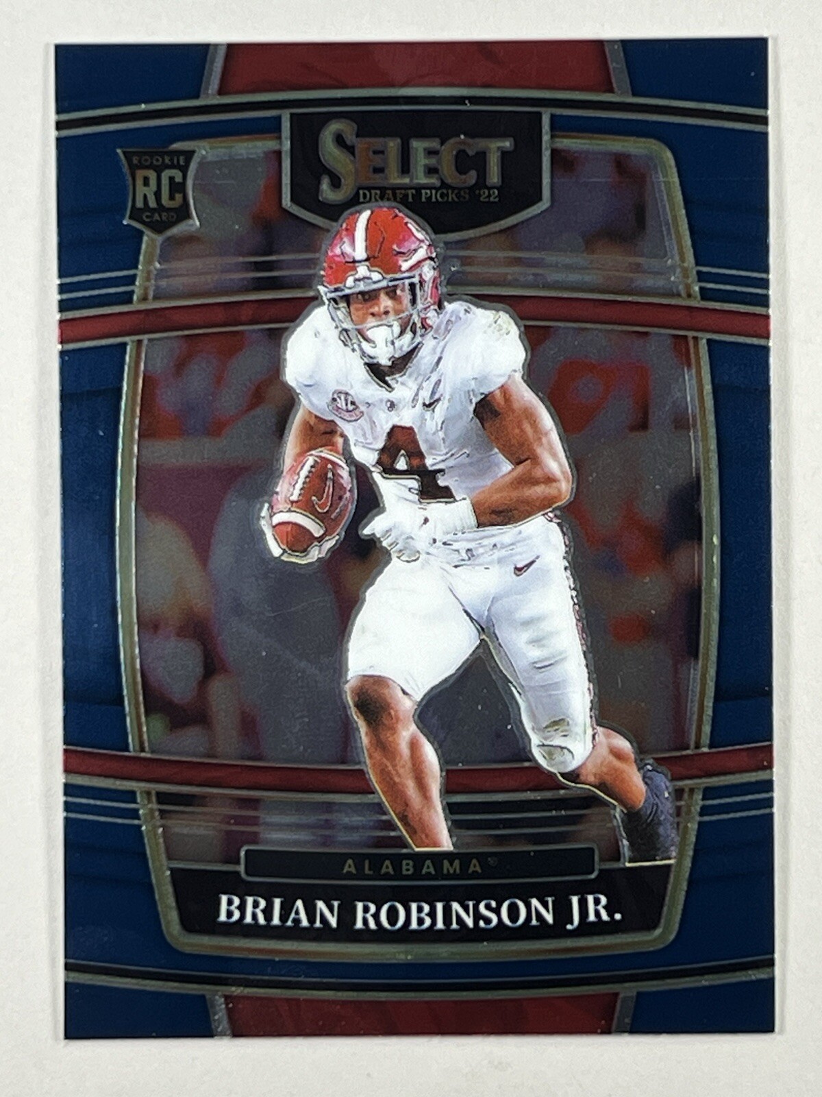 Brian Robinson Jr. 2022 Panini Select Draft Picks - Blue (Retail Base) #84