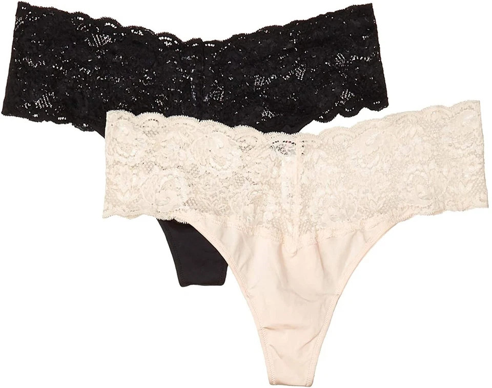 Paquete de 2 tangas Cosabella 265230 Evolution Comfie para mujer ropa interior talla M/L Foto 2 de 2