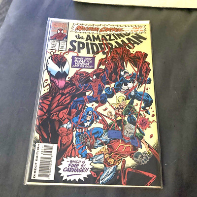 THE AMAZING SPIDER-MAN #380 (1993) MAXIMUM CARNAGE PART 11 Of 14 Mint