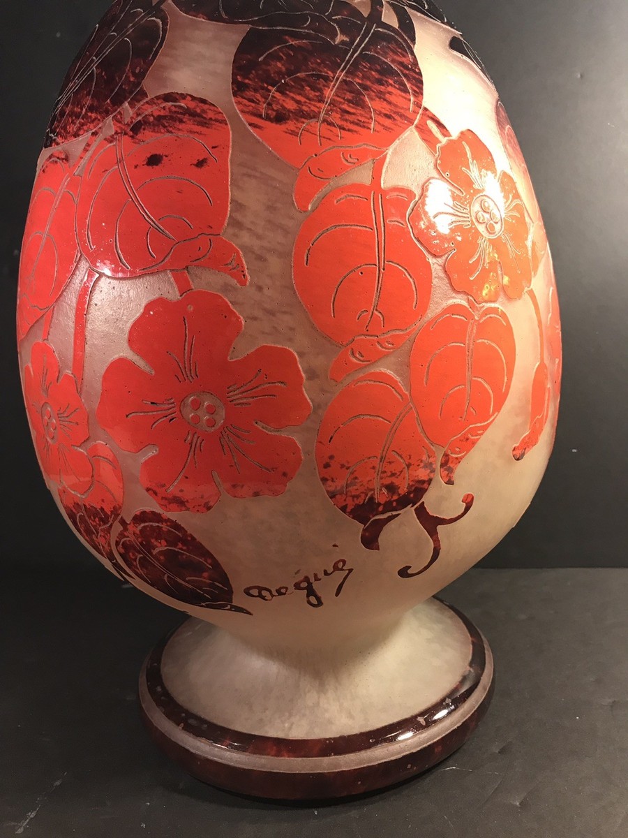 「Dugue/デュゲ」Art Deco Vase1930年台(France) Dugue/デュゲ」Art Deco Vase1930年台(France) - メルカリ