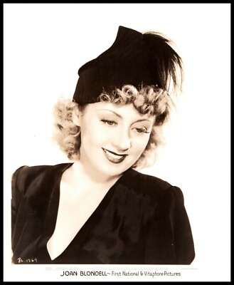 Flirty Pre-Code Pin-Up Joan Blondell Vintage 1930s PORTRAIT ORIGINAL ...