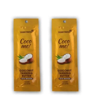 Tannymaxx/Coconut Tanning Butter+Bronzer2x15ml/Solariumkosmetik/Bräunungslotion 