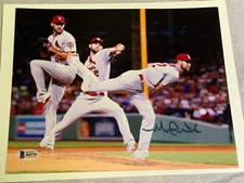 Michael Wacha Signed St. Louis Cardinals 8 X 10 Photo Beckett Authenticated Auto