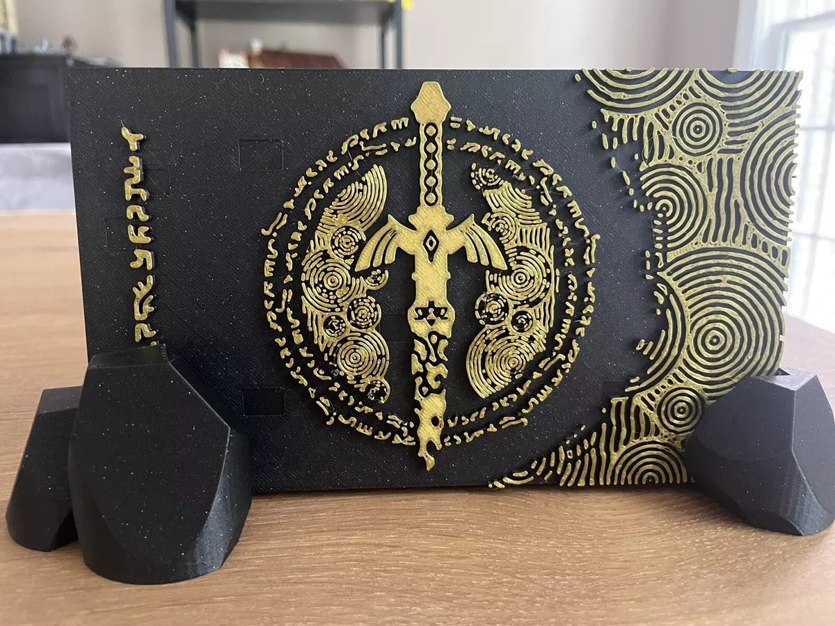 3D printer NINTENDO SWITCH ZELDA DOCK - CLASSIC AND OLED VERSION