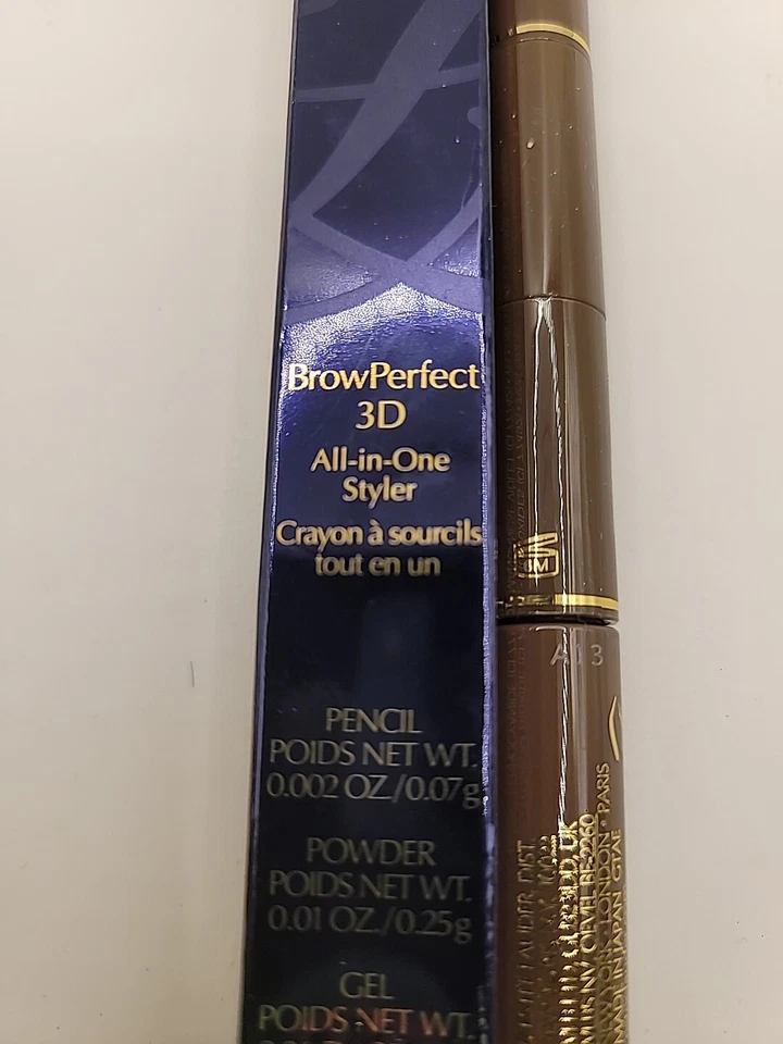 Estee Lauder brow perfect 3D all in one styler. BRUNETTE 08.  New - Image 2 of 2