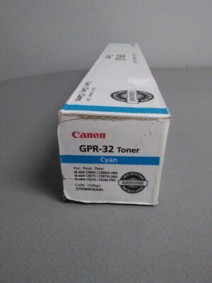 Canon GPR-32 Cyan Toner(2795B003AA) imageRUNNER ADVANCE C9065 PRO, C9075 PRO
