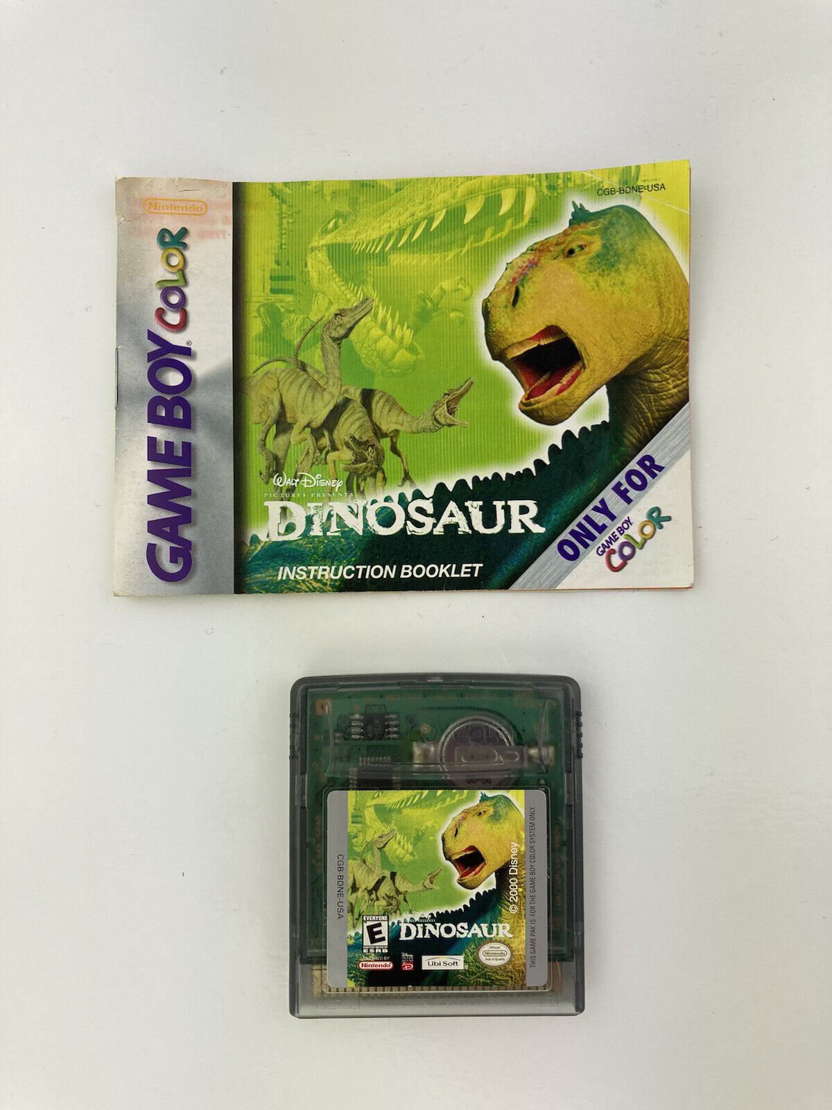 Disney's Dinosaur (Nintendo Game Boy Color) GBC Authentic Tested