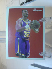 2009-10 Bowman 48 Basketball Card    #100 - Karl Malone - Utah Jazz    (95037)