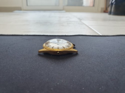 Vintage Prim Czechoslovakia Gold Plated 17 Jewels Watch (For Parts Or Repair) - Picture 3 of 4
