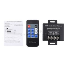 DC12V 24V 11Key LED Single Color Dimmer RF 30A For 5050 3528 SMD LED Strip Light