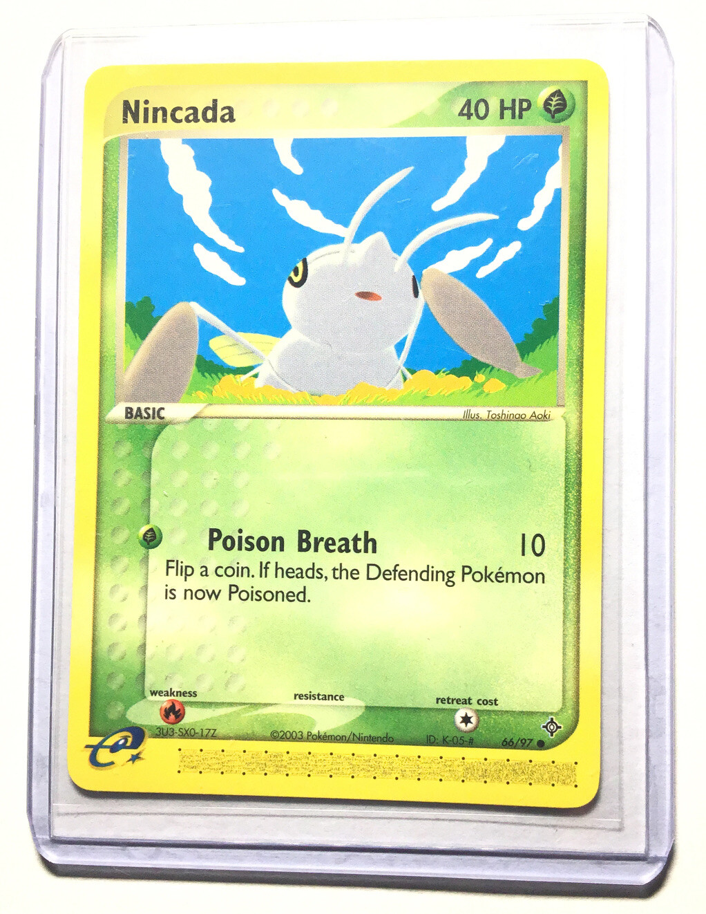 NINCADA - 66/97 - EX Dragon - Common - Pokemon Card - NM