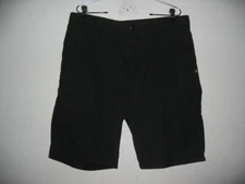 DC Shoes Chino Shorts Mens 34 Black Check Plaid 10" Inseam