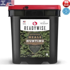 Outdoor Hunting Meals Freeze-Dried Bucket Easy Prep Snacks Entrees 37 Servings