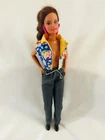 1966 VINTAGE BARBIE SUNFLOWER TWIST N TURN WITH EXOTIC EARRINGS MATTEL