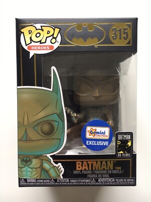 Funko Pop! Heroes - Batman 1989 (Patina) #315 Gemini Collectibles Exclusive