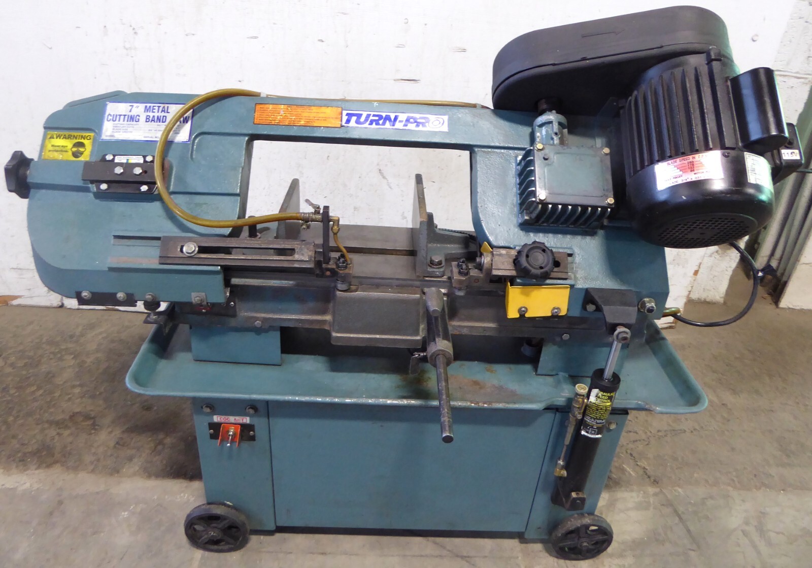 7" x 12" TurnPro Horizontal Band Saw, 1 HP, 1 Phase, Clean eBay