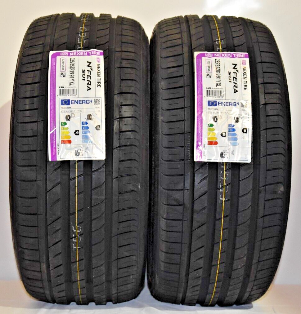 2 X 235 35 19 Nexen Nfera SU1 XL 235/35ZR19 2353519 lifetime warranty