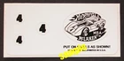 Hot Wheels Redline Mc LAREN GRAND PRIX CAR BLISTER  CARD INSERT STICKER SET