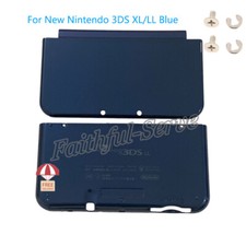 Replacement for New Nintendo 3DS XL 3DS LL Housing Shell Top  Bottom Cover Blue